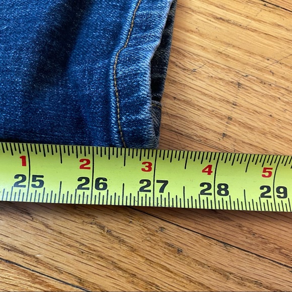 AG ADRIANO GOLDSCHMIED Jeans Matchbox Slim Straight Sz 32 X 27 Short - Picture 8 of 9